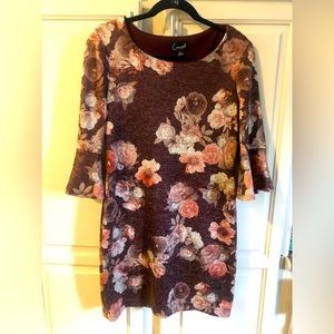 Connected Apparel floral Dress  sz 8